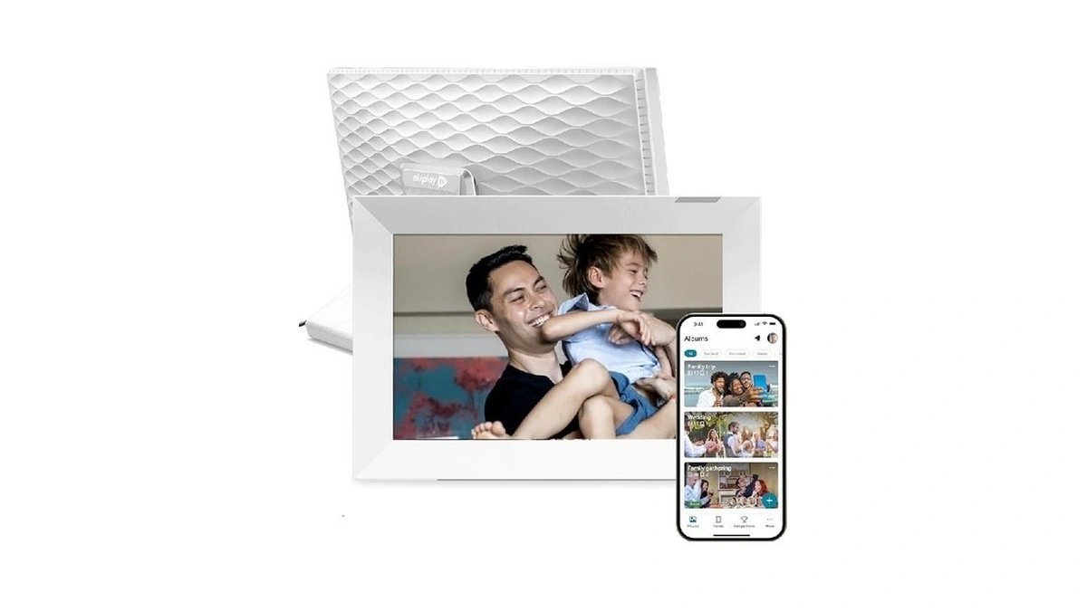 Nixplay Digital Touch Screen Picture Frame - 10.1β Photo Frame,