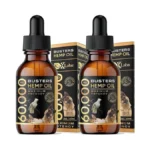 Buster's Organic Hemp Oil Large 60 Milliliters 2pack 4month Supply