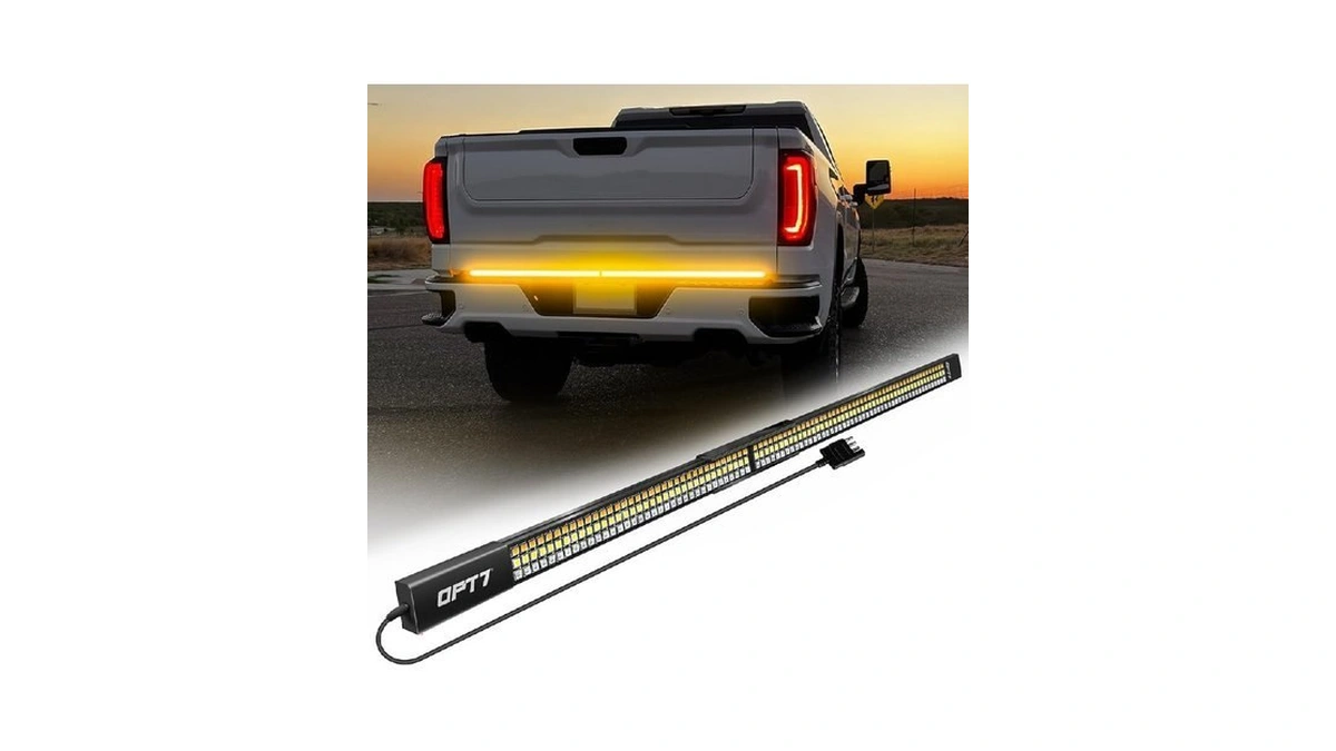 Opt7 Redline Parlux 60" (2-section) Aluminum Tailgate Light Bar -