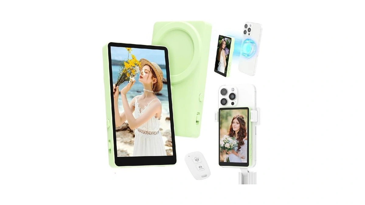 Wepvo Selfie Monitor Screen, Vlog 4k 30fps Video Recording For