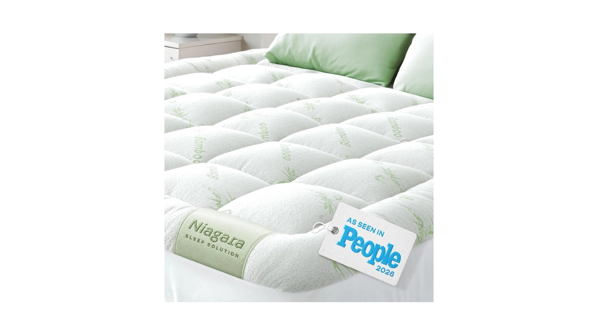 Niagara Sleep Solution Ultra Soft Queen Size Mattress Topper -