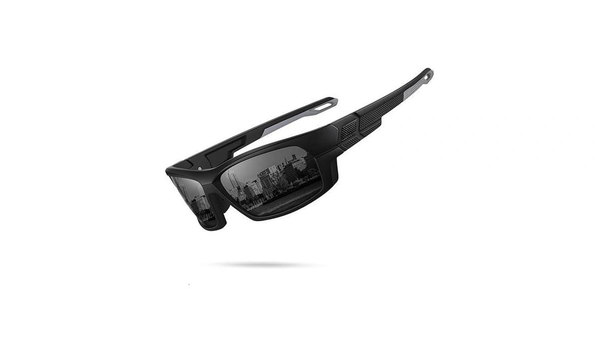 Ctyze Polarized Sports Sunglasses For Men, Wrap Around Sun Glasses