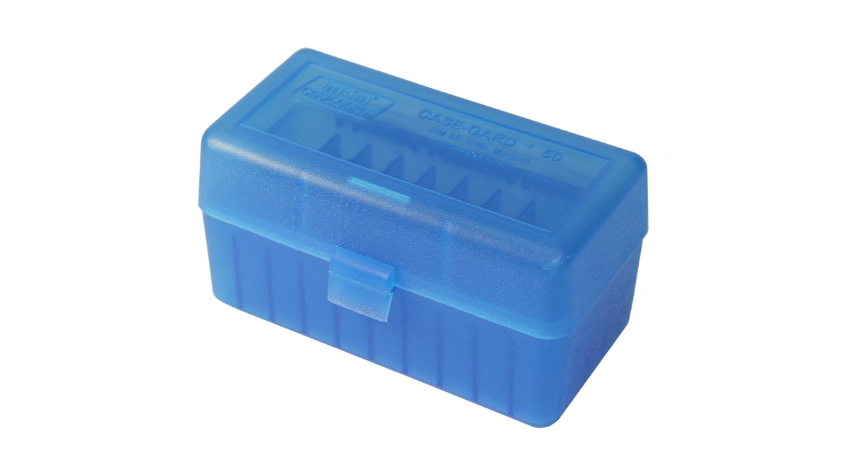 Mtm 50 Round Flip-top Rifle Ammo Box 220 Swift 243