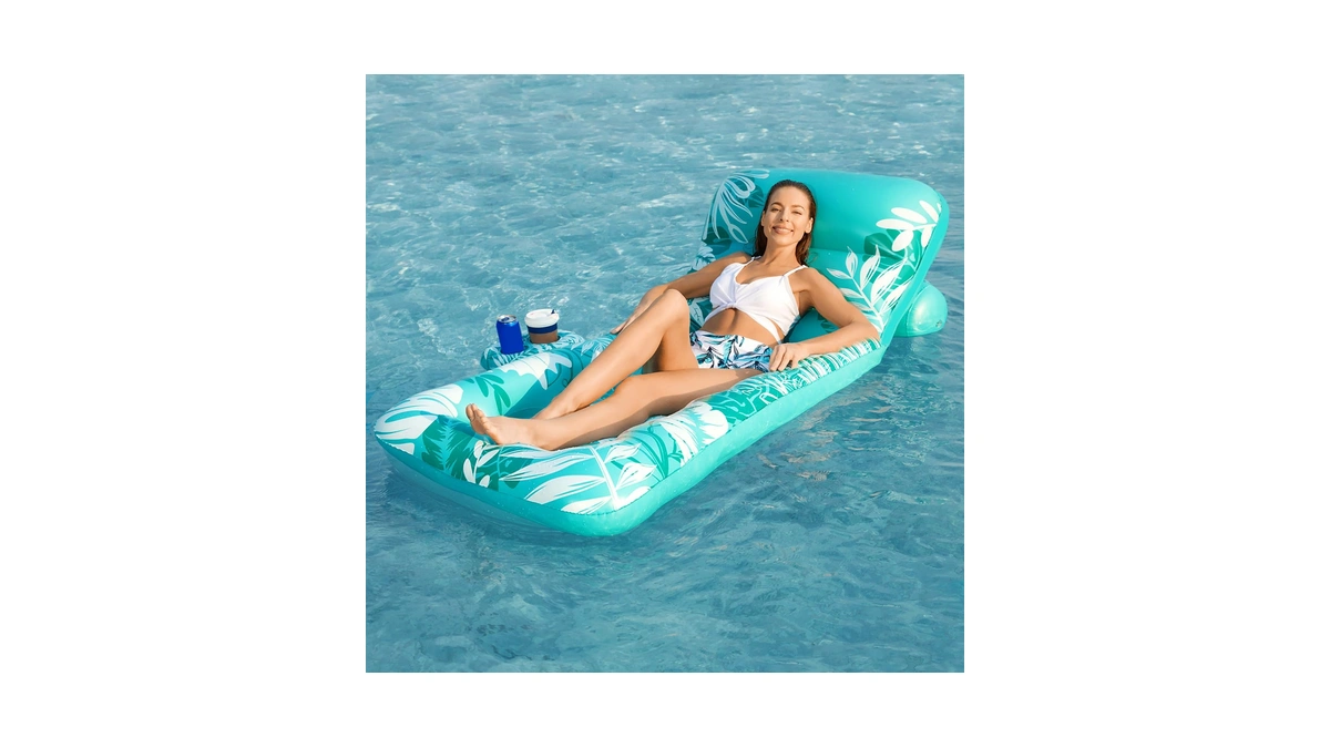 Jasonwell Inflatable Pool Float Adult - Pool Floaties Lounger Floats