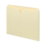 Smead File Jacket, Straight-cut Tab, Flat-no Expansion, Letter Size, Manila,