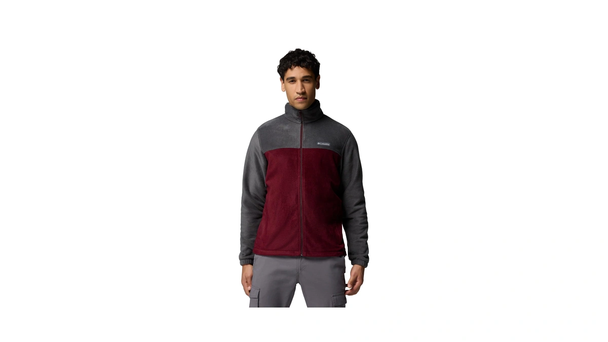 Columbia Men's Steens Mountain 2.0 Full Zip Fleece Jacket, Shark/rich