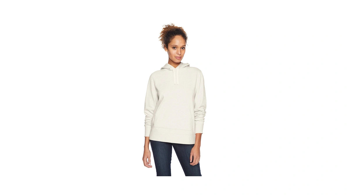 Amazon Essentials Women's Regular-fit Brushed Back Fleece Pullover Hoodie (available