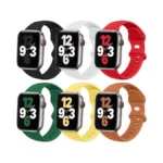 (6 Pack) Sport Band Compatible With Apple Watch Bands 38mm