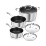 Koch Systeme Cs Triply Stainless Steel Cookware Set 6 Piece,