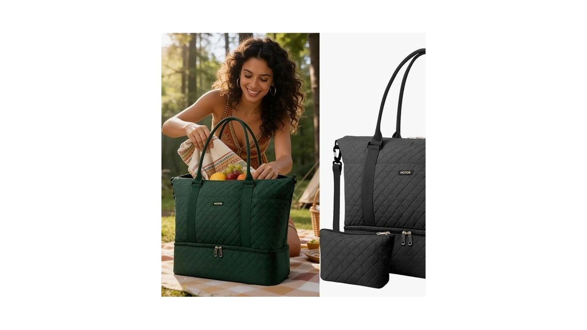 Hotor Travel Duffel Bag - Weekender Bags For Women, Gym
