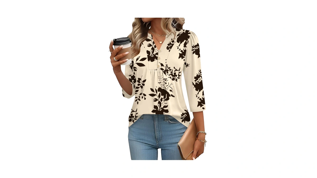 Ieccp Womens Tops Dressy Casual Blouses Business Casual 2025 Summer
