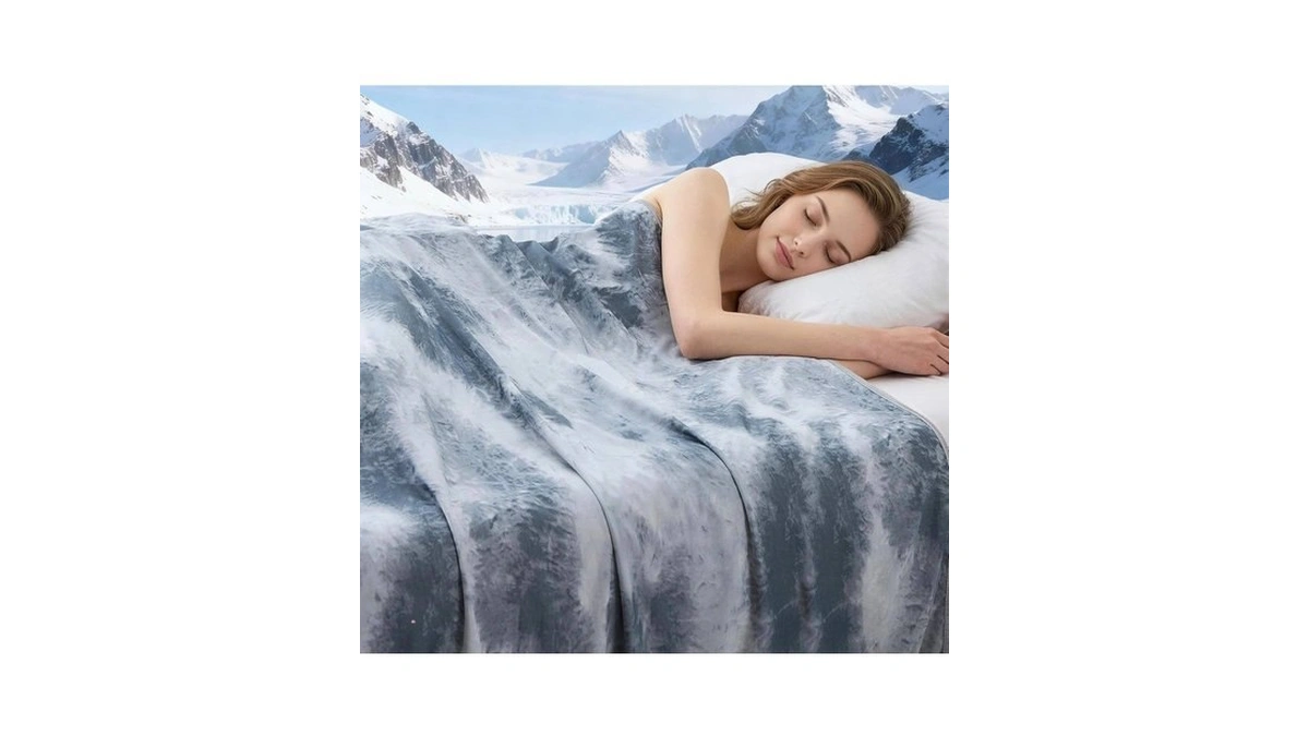 Danenosa Cooling Blanket Throw Size (50"x70"), Cooling Blankets For Hot