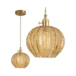 Dhdsour 7.9in Vintage Copper Pendant Light 1- Light Pendant Lights
