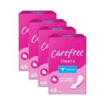 Carefree Panty Liners For Women, Thong Liners, Unwrapped, Unscented |