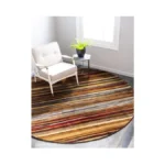 Unique Loom Barista Collection Area Rug - Icatu (4' 1"
