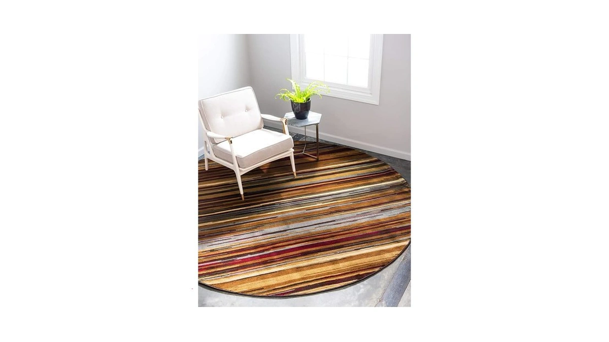 Unique Loom Barista Collection Area Rug - Icatu (4' 1"