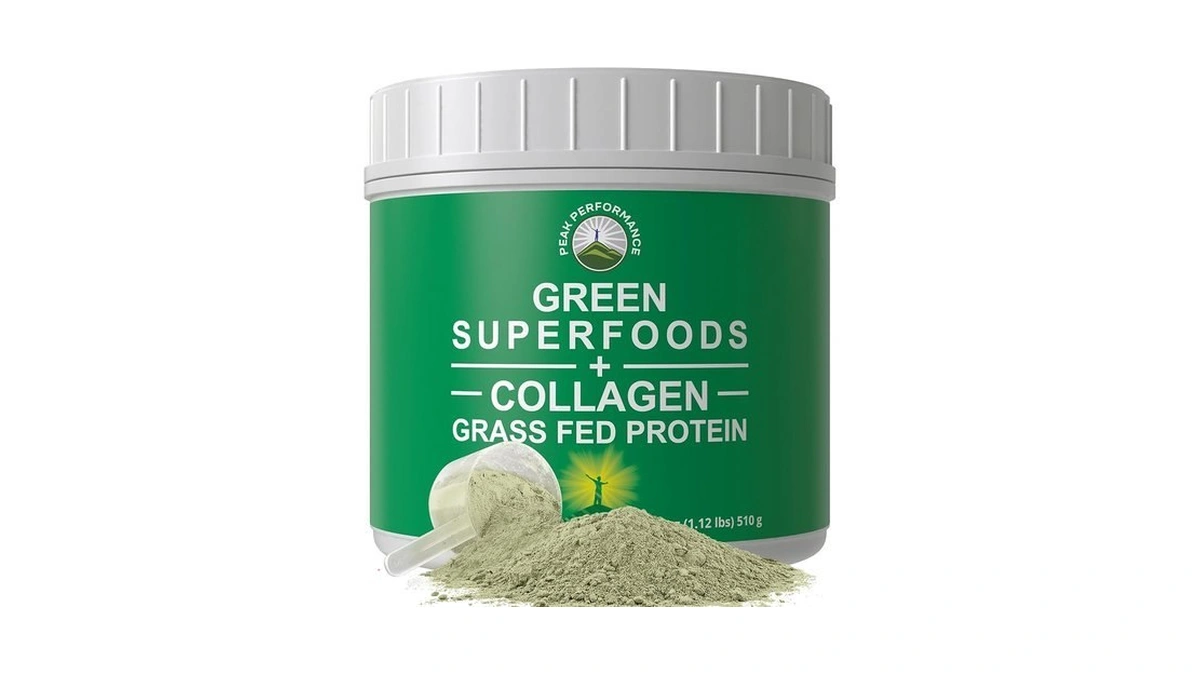 Greens Superfood + Grass Fed Collagen Peptides Powder - Ultimate