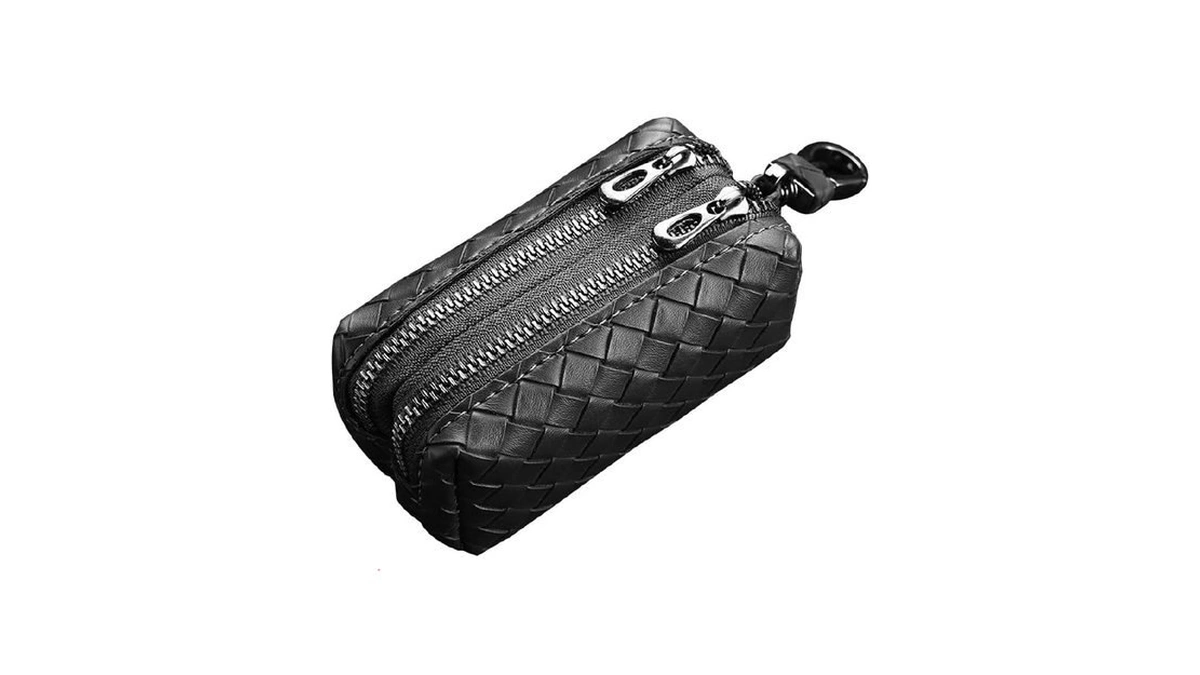 Berfi Life Key Fob Case, Pocket Pu Leather Key Fob