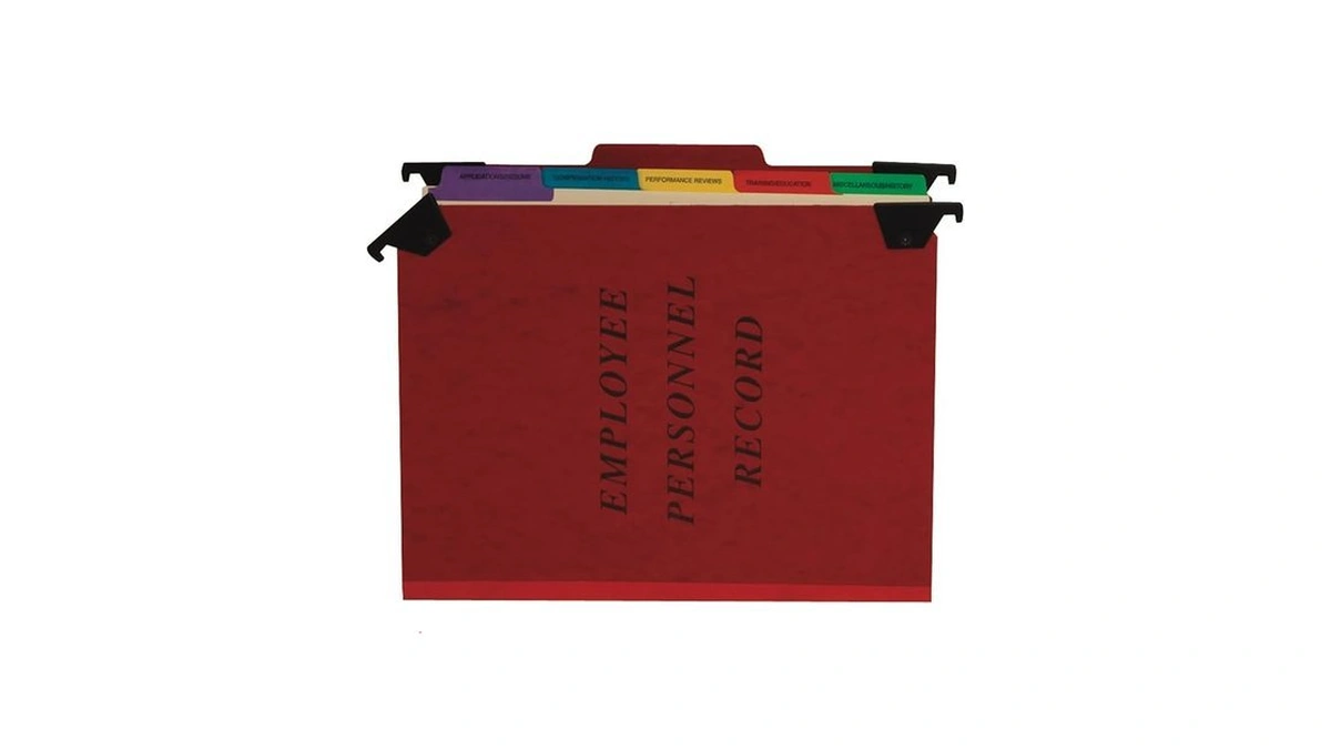 Pendaflex Ser2er Personnel Folders, 1/3 Cut Hanging Top Tab, Letter,