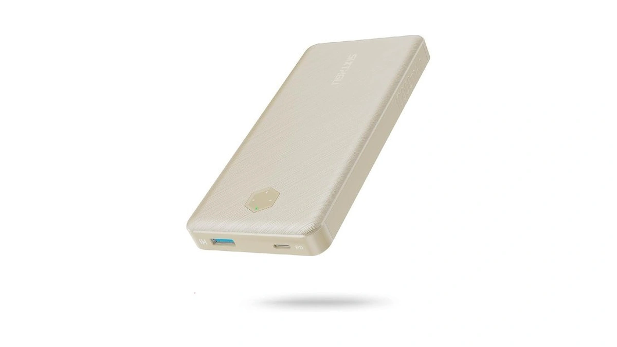 Portable Charger, Slim 10000mah Pd 22.5w Power Bank, Usb C