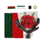 Hkeuzezo Pipe Cleaners Craft Kit For Flower Making, Complete Diy