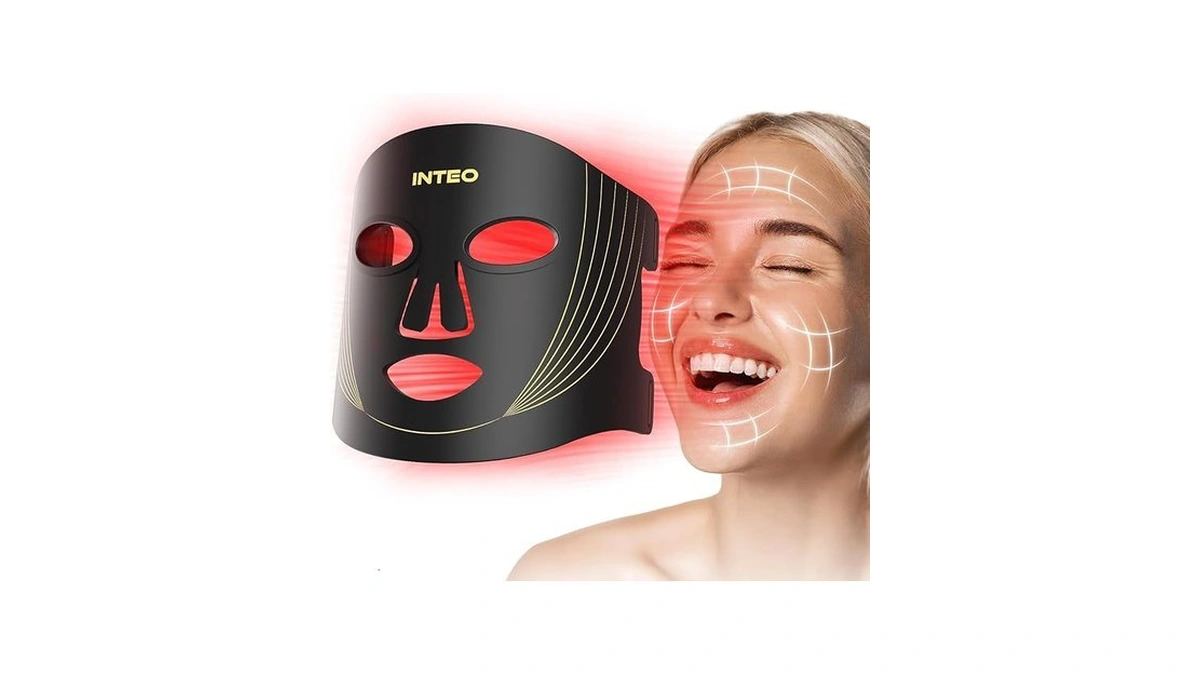 Inteo Red Light Therapy For Face, 3 Modes Portable Led