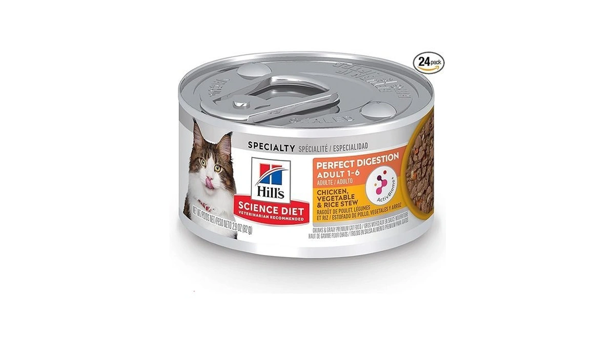 Hill's Science Diet Adult 1-6 Perfect Digestion Wet Cat Food,