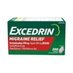 Excedrin Migraine Relief Caplets To Alleviate Migraine Symptoms - 200