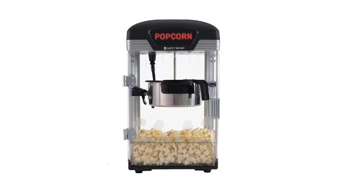 West Bend Stir Crazy Movie Theater Popcorn Popper, Gourmet Popcorn