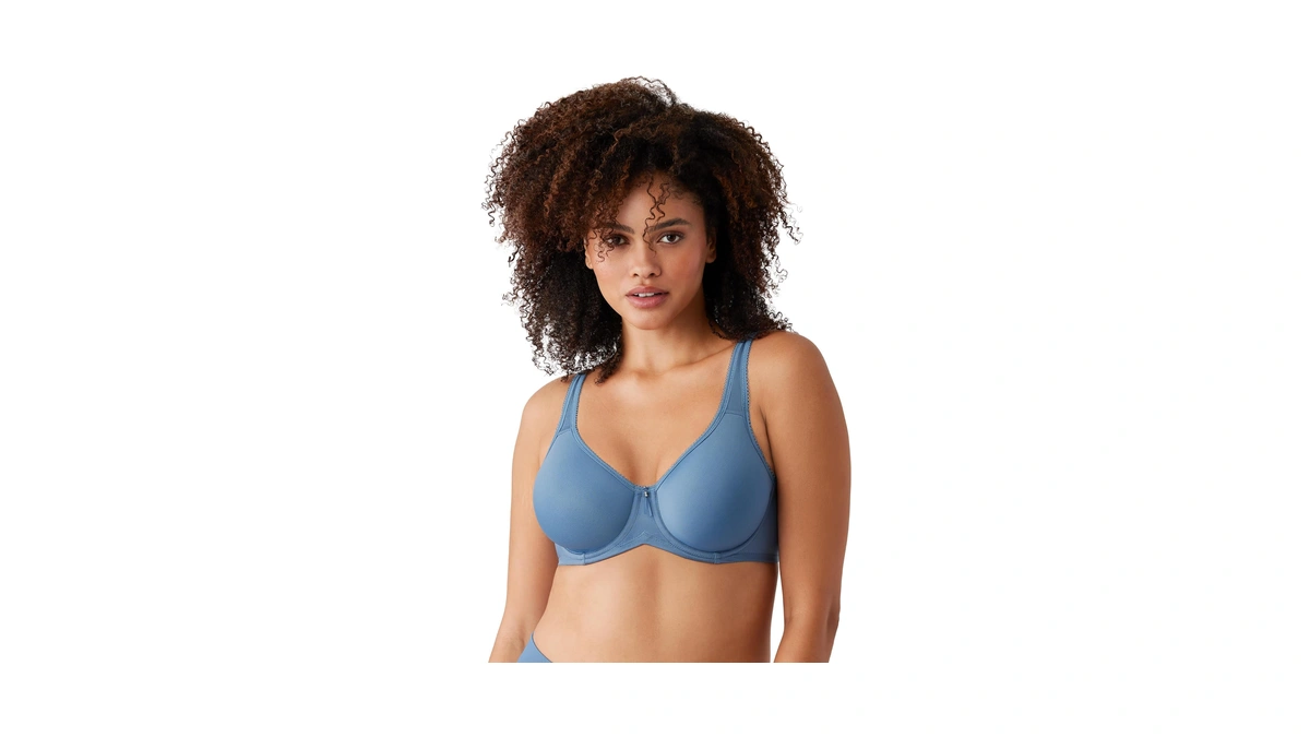 Wacoal Basic Beauty Spacer Underwire T-shirt Bra 853192 Coronet Blue