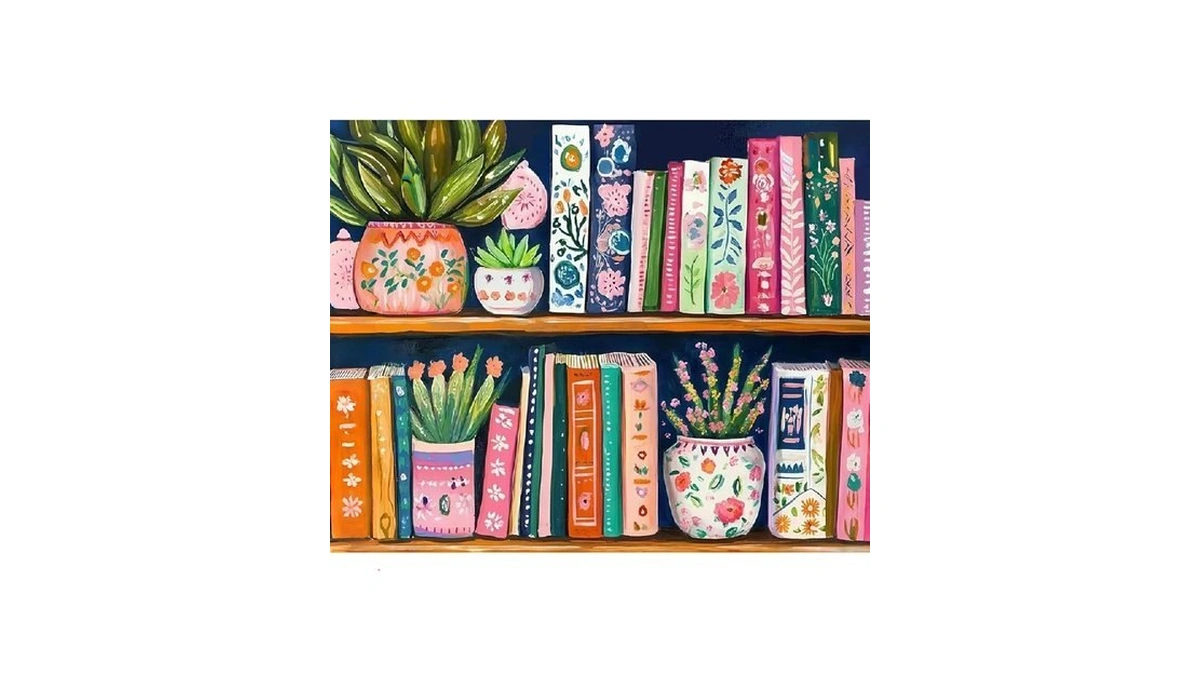 Ajepon Books Paint By Numbers Kit For Adults - Painting