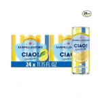 Sanpellegrino Ciao Limoncello Flavored Sparkling Water, Italian Sparkling Water, 24pk