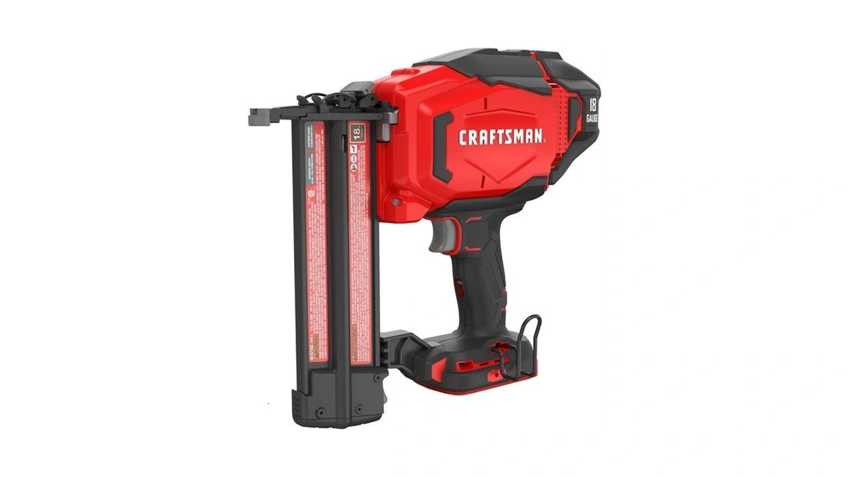 Craftsman V20 Brad Nailer, 18ga, Cordless, Bare Tool Only (cmcn618b)