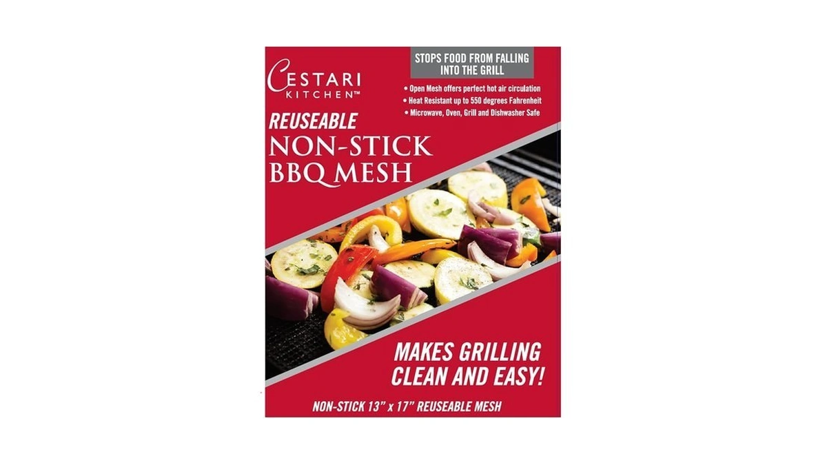 Cestari Bbq Grill Mats Non Stick Grill Toppers- Extra Large