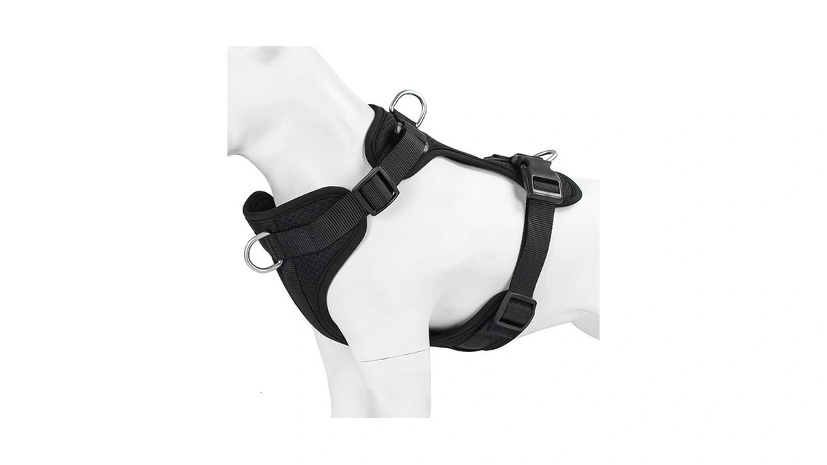 Wisedog Dog Harness Medium Sized, Pet Vest With Front Clip,