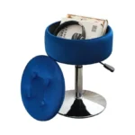 Xenothos Vanity Chair With Storage Adjustable Vanity Stool For Vanity