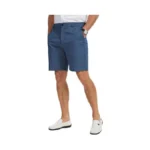 Ntrlv Men's Cotton Chino Shorts Casual Elastic Waist Drawstring 7