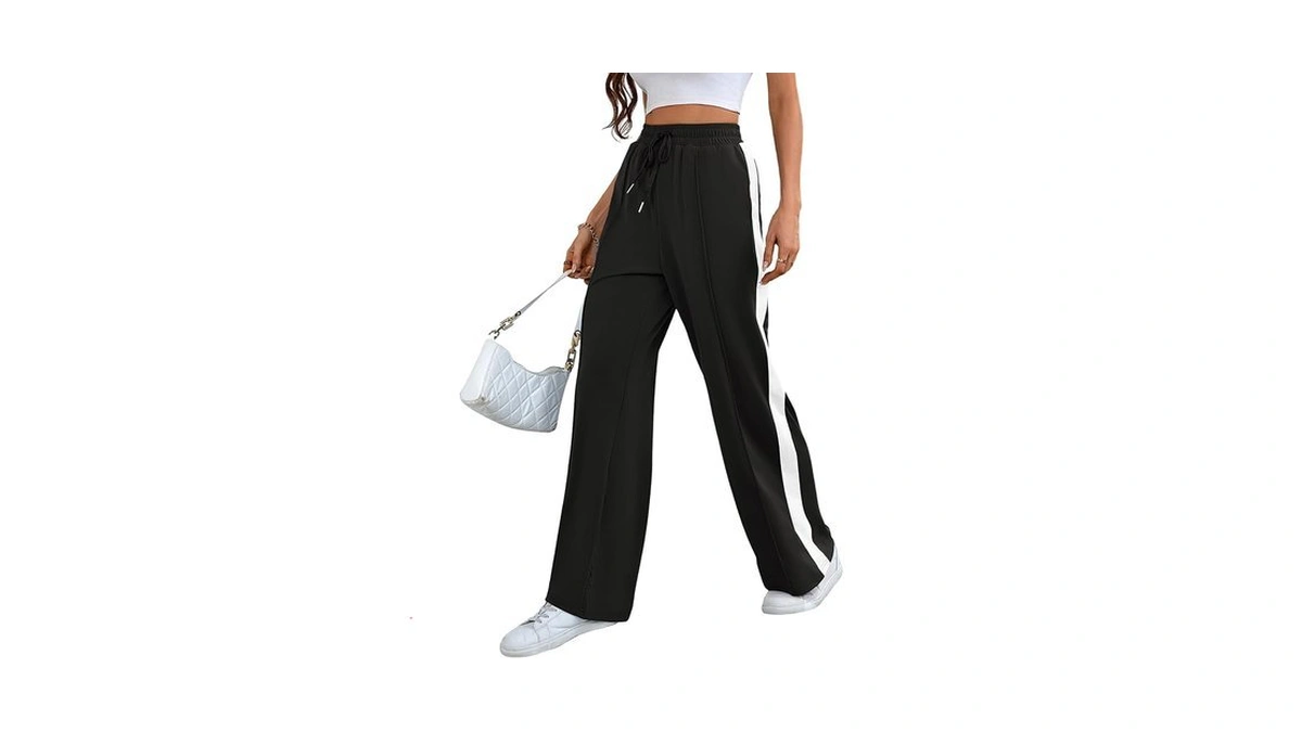 Bellcoco Wide Leg Sweatpants For Women High Waisted Loose Pants