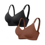 Vertvie Womens Wireless Jelly Bras No Underwire Push Up Seamless