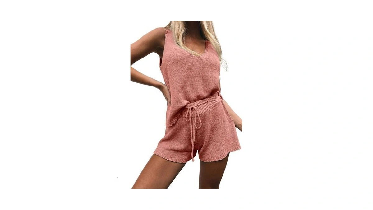 Imily Bela Women's Summer Lounge Sets Knit 2 Piece Outfits