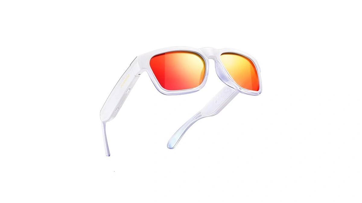 Oho Sunshine Bluetooth Audio Sunglasses, Lightweight Open Ear Sport Glasses,