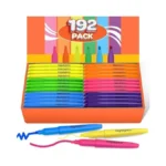 Amazon code: Duonizay 192 Count Highlighters Assorted