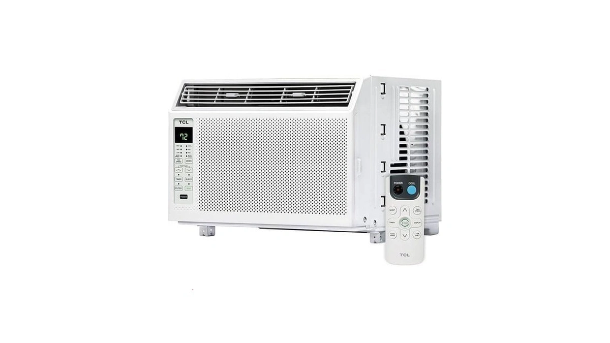Tcl 6,000 Btu Window Air Conditioner, Fan & Dehumidifier, 250