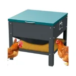 Automatic Chicken And Duck Feeder, 80 Lbs Capacity Metal Chicken