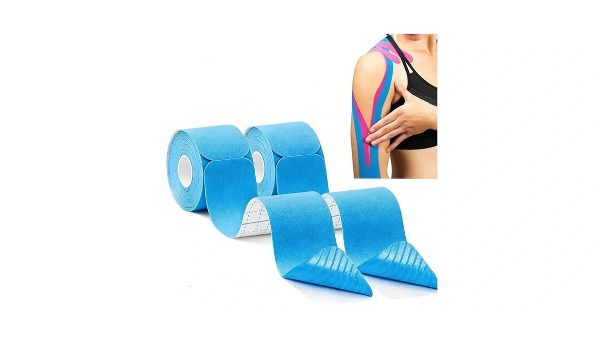Kinesiology Tape Precut (40 Strips,2" X 10" Strips) Kinesiology Tape