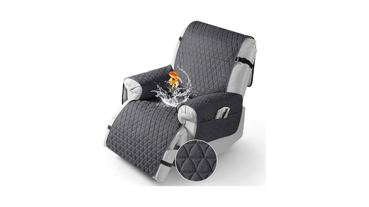 Taococo 100% Waterproof Recliner Chair Covers, Non Slip Recliner Covers