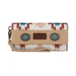 Montana West Wrangler Western Wallets For Women Aztec Wristlet Wallets