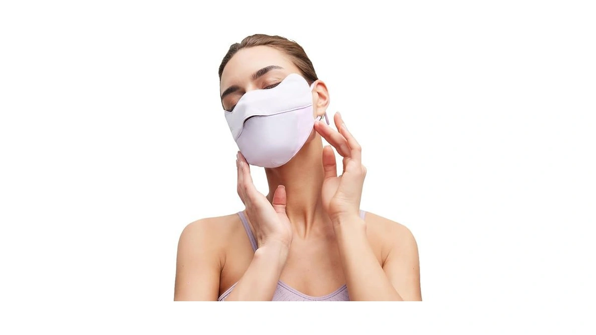 Sun Protection Uv Face Mask Women Upf 50+ Cooling Face