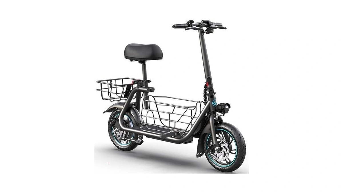 Gyroor C1s Electric Scooter With Seat For Adults - 550w