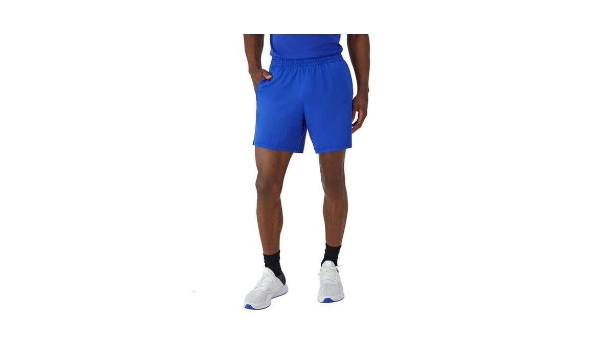 Hanes Men's Moves Performance, Athletic Moisture-wicking Shorts With Pockets, 6”,